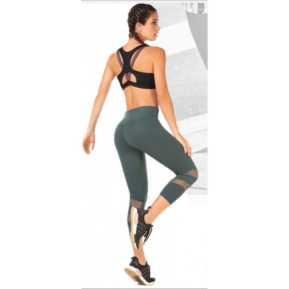 Leggings Woman Sports Yoga Deportivo Pants Workout Control Slim Running Chamela